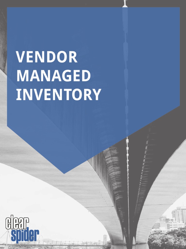 Clear Spider VMI Whitepaper V13 | PDF | Inventory | Point Of Sale