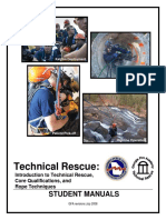 Technical Rescue: Introduction To Technical Rescue, Core Qualifications, and Rope Techniques