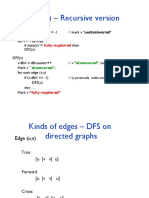 DFS (V) - Recursive Version: Fully-Explored