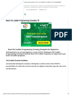 Basic PLC Ladder Programming Examples 10 _ ,