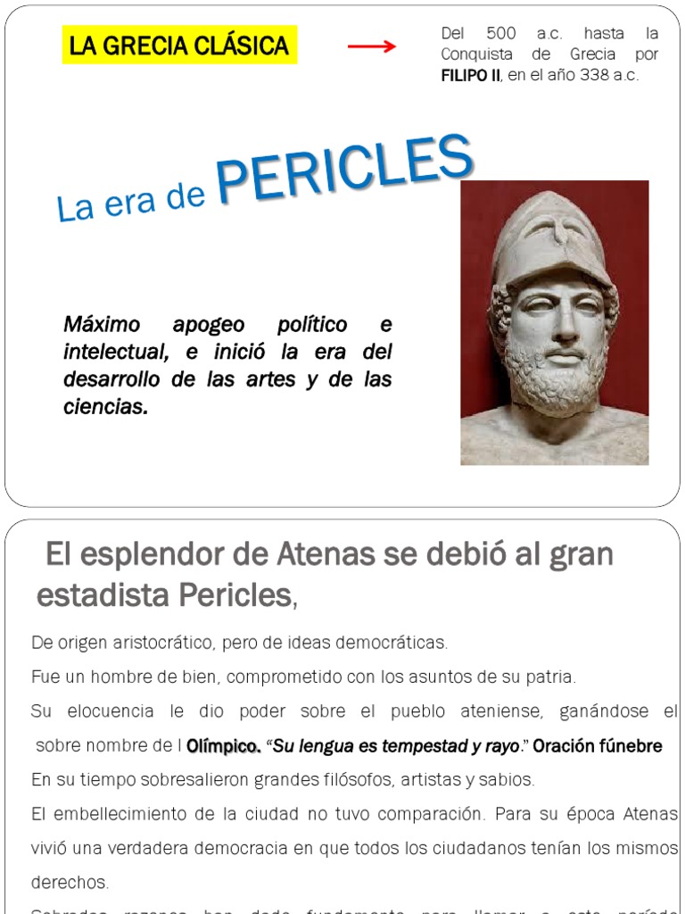 La Era de Pericles en Atenas | PDF | Esparta | Atenea