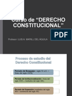 Proceso de Estudio Del Derecho Constitucional Dr. Luis Marill