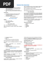 Preparo Pré Operatório
