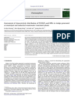 Assessment of Characteristic Distribution of PCDD Fs and BFRs in 2012 Chemo