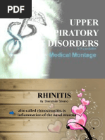 Upper Respiratory Tract Disorders