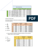 Calculos y Resultados 1º Laboratorio