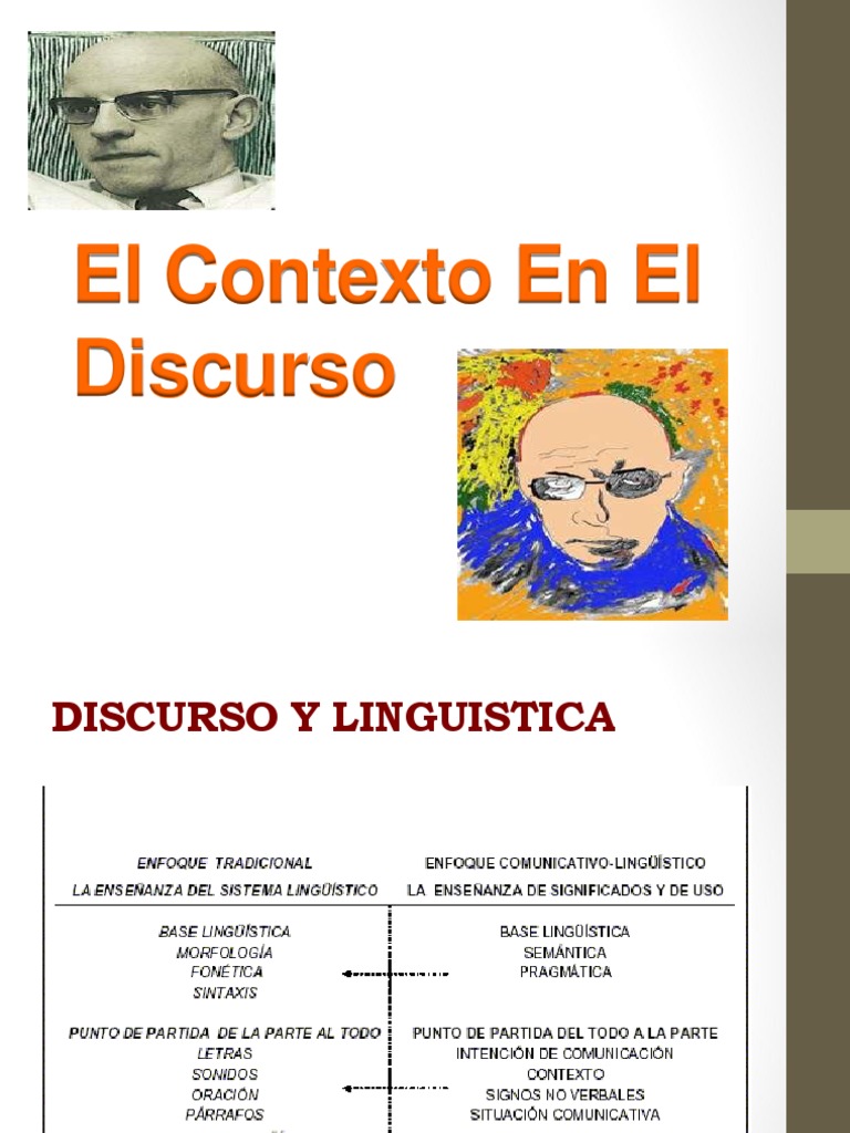 Importancia del Contexto en el Discurso | PDF | Comunicación humana ...