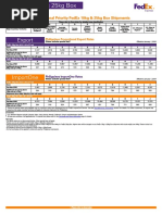 FedEx Box Size and Dimensions Guide | PDF
