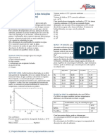 Fisico Quimica Solubilidade Exercicios Gabarito PDF