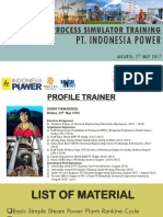 Process Simulator Training: Pt. Indonesia Power