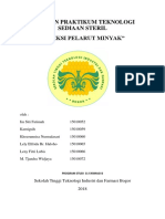 Laporan Praktikum Teknologi Sediaan Steril