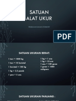 Satuan Alat Ukur: Pekerjaan Dasar Otomotif