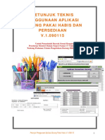 Petunjuk Penggunaan Aplikasi Barang Pakai Habis PDF