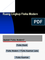 Ang Lingkup Fisika Modern