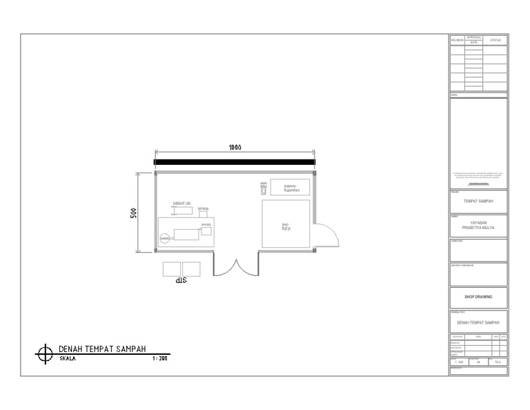 Denah Tempat Sampah | PDF
