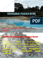 GEOKIMIA PANAS BUMI Persentase