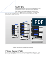 Instrumen HPLC Kromatografi