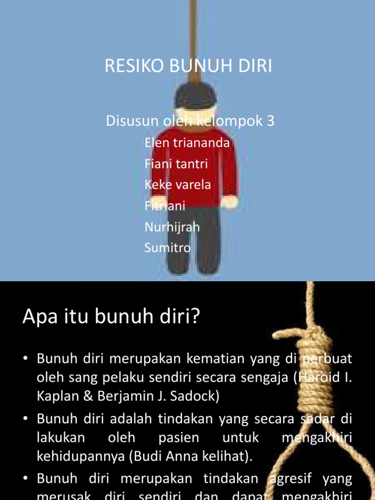 Resiko Bunuh Diri | PDF