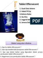 Tablet Effervecent