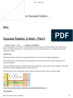 Bizx - Success Factors PDF