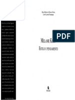 CINTRA, E. M. U. Melanie Klein - Estilo e Pensamento PDF