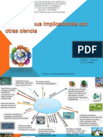 Ecologia y Sus Implicaciones en Otras Ciencias