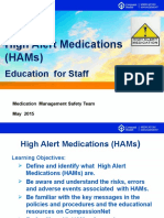 High Alert PPT For Staff (VIM) 2015