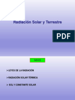 Radiacion Solar y Terrestre