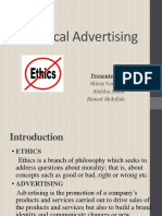 Unethical Advertising Slides