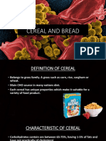 Cereal and Bread