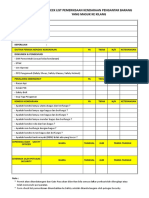 Form Check List Pemeriksaan Kendaraan Pengantar Barang