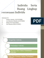 Perbedaan Individu Serta Area Atau Ruang Lan