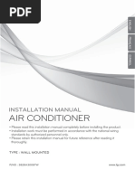 Air Conditioner Installation Manual | PDF | Pipe (Fluid Conveyance ...