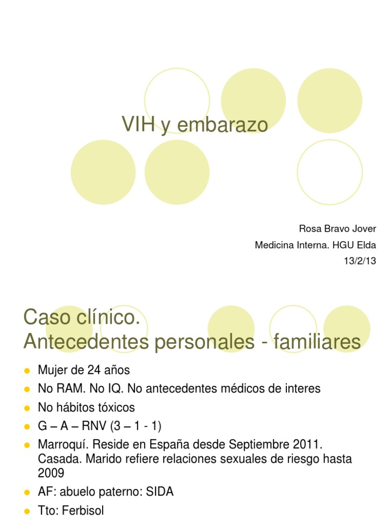 VIH y embarazo: manejo con Ferbisol | PDF | El embarazo | Parto