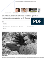 Os Mitos Que Cercam A Franco-Atiradora Que Mais Matou Soldados Nazistas Na 2 Guerra