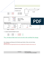 Minimum and Maximum Reinforcement