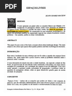 Espaços Livres - Silvio Macedo