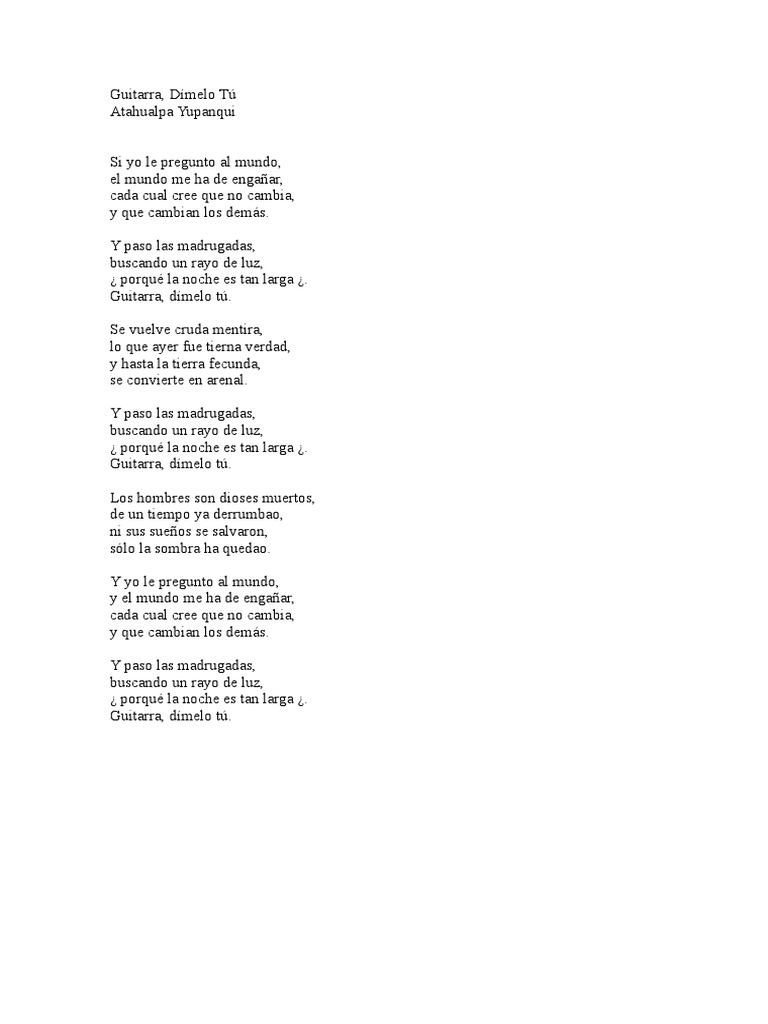 Letras y acordes de 