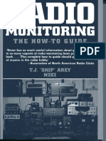 Radio Monitoring, A How to Guide, Paladin Press