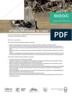 MOOC Sobre Basura Marina 2018 Brochure