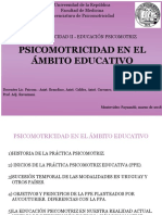 TEÓRICO Psicomotricidad en El Ámbito Educativo1