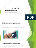 3 Efectos de La Hipertension