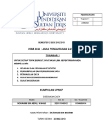 Tugasan 1 KRM3043 Pengurusan Data