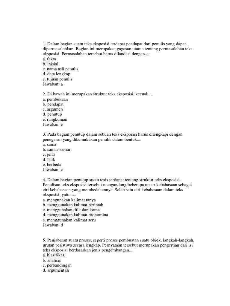 Urutan Struktur Teks Deskripsi Yang Benar Adalah Belajar
