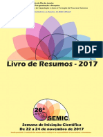 Livro de Resumos da 26ª SEMIC UERJ - 2017