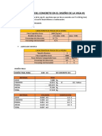 Dosificación Del Concreto en El Diseño