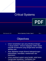 Critical Systems