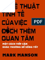 Nghe Thuat Tinh Te Cua Viec Dech Quan Tam Mark Manson PDF