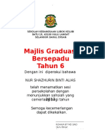 Sijil Graduasi 2017 Template