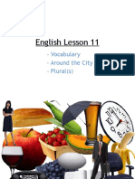 English Lesson 11